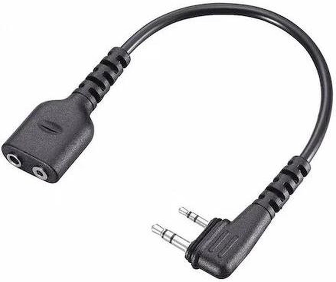 Main image of Icom OPC2144 Slim L-Type plug adapter for speaker-mic