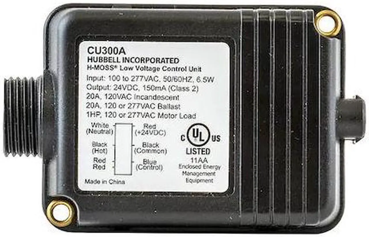 Alt view image 2 of 3 - Hubbell Wiring Device-Kellems Occupancy Sensor Control Unit  CU300A