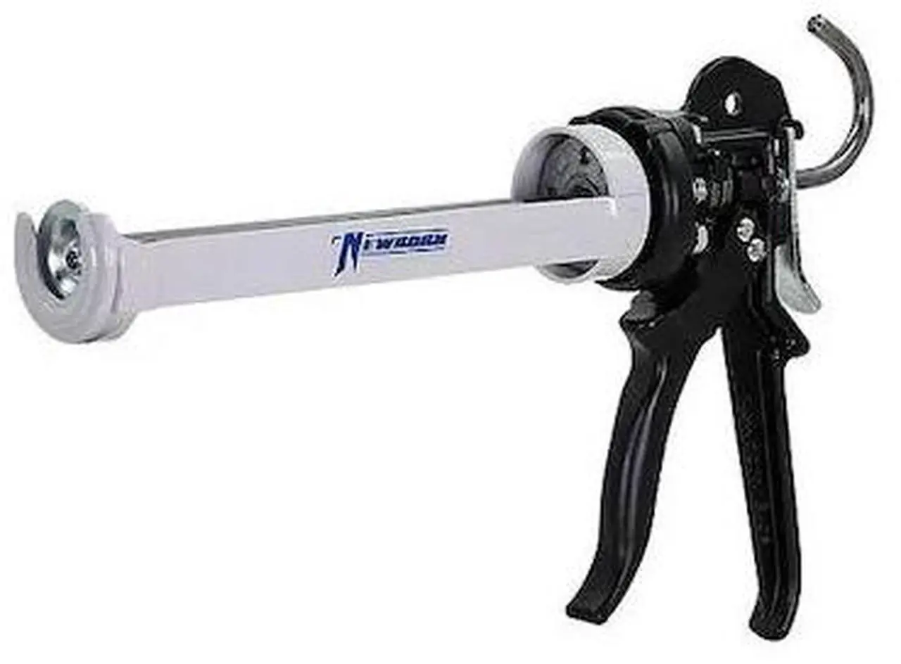Alt view image 2 of 2 - NEWBORN 373-XSP Caulk Gun, 10 oz Container Size, Steel, 26:01:00, Revolving