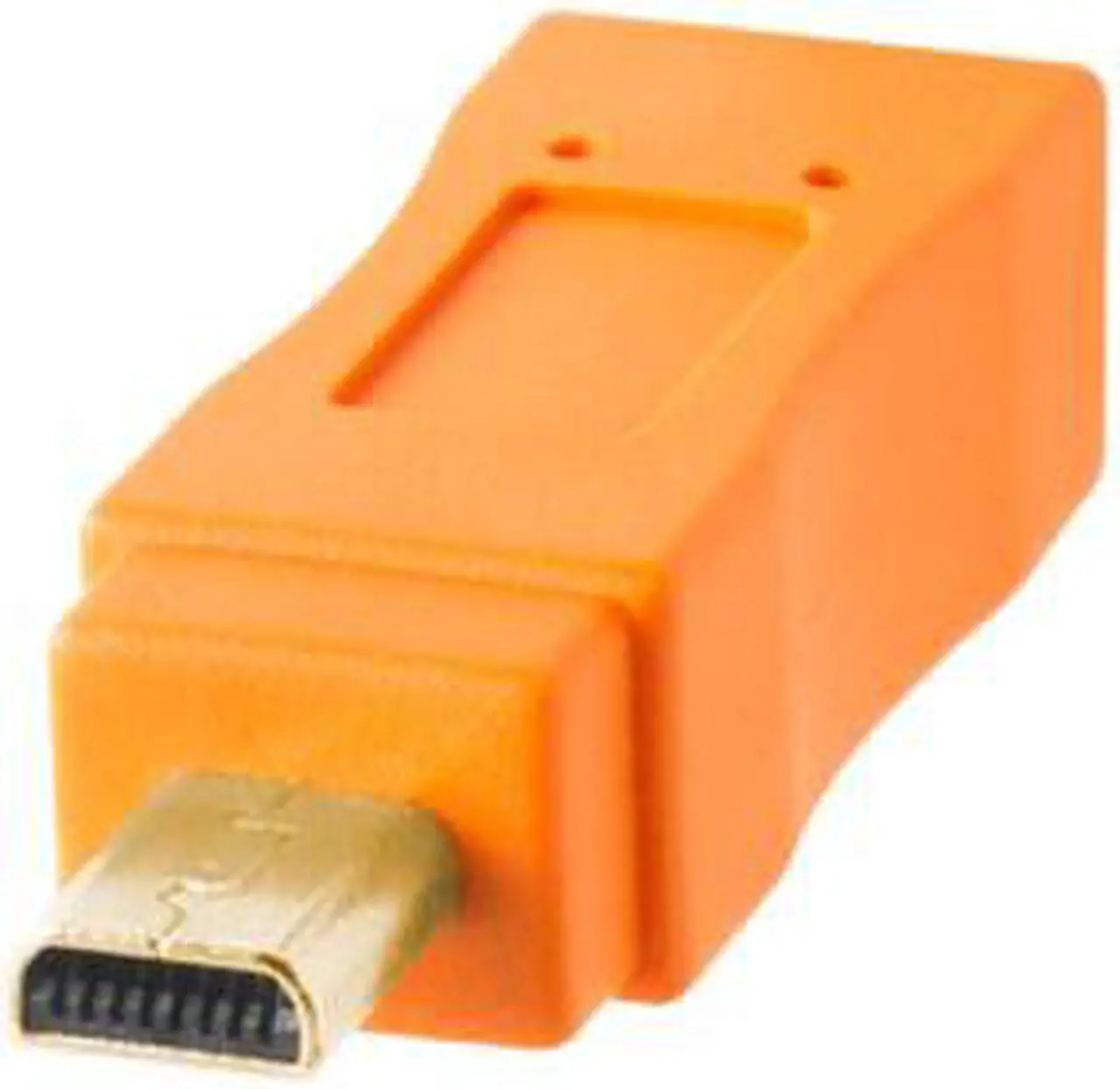Alt view image 2 of 7 - Tether Tools TetherPro 15' USB 2.0 Type-A Male to Mini-B Male 8-Pin Cable, Orange