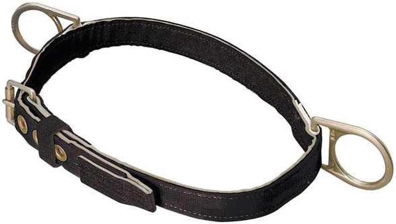 Alt view image 3 of 5 - HONEYWELL MILLER 124N/MBK Body Belt, 2 D-Rings, Hips Location, Stainless Steel,