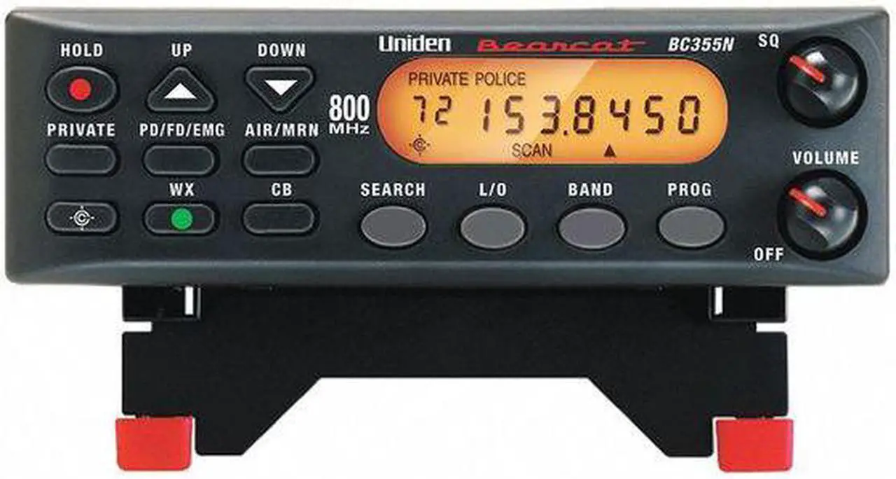 Alt view image 15 of 20 - Uniden BC355N Public Safety Scanner with 300 Channel Base/ Monitor