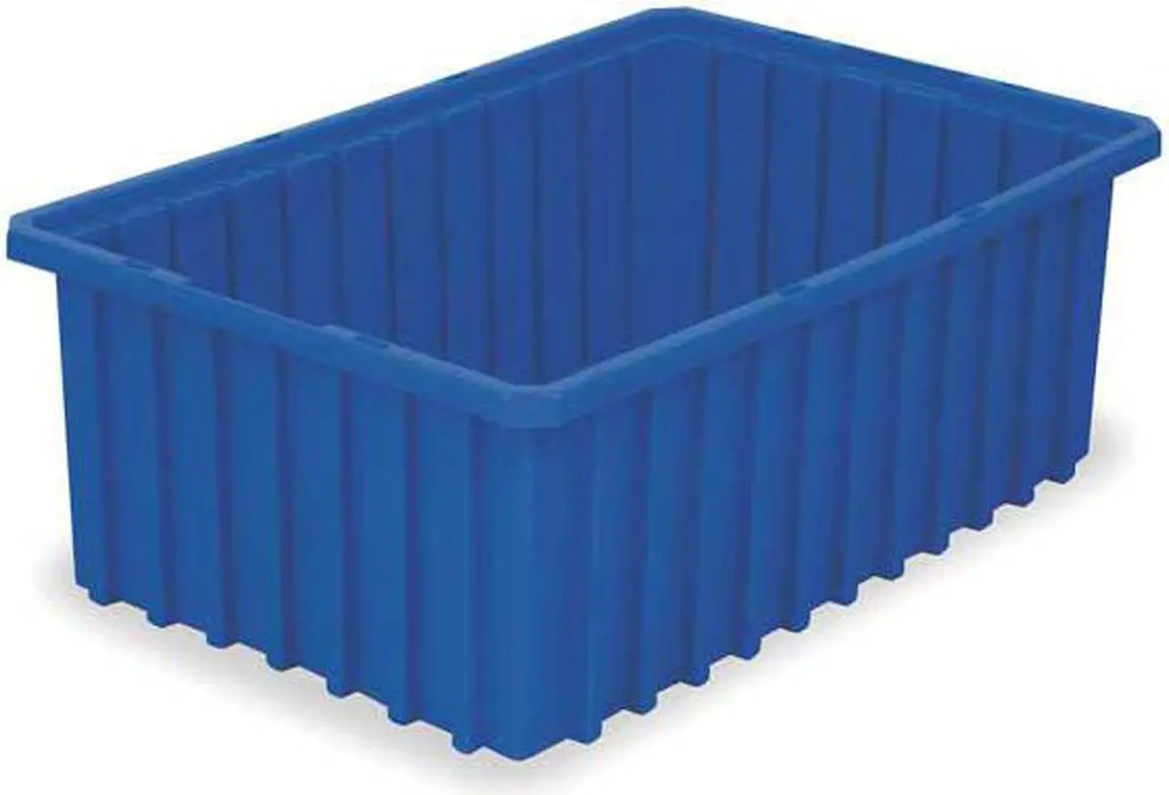 Alt view image 3 of 6 - AKRO-MILS 33164GREY Industrial Grade Polymer, Divider Box, Gray, 16 1/2 in L, 4