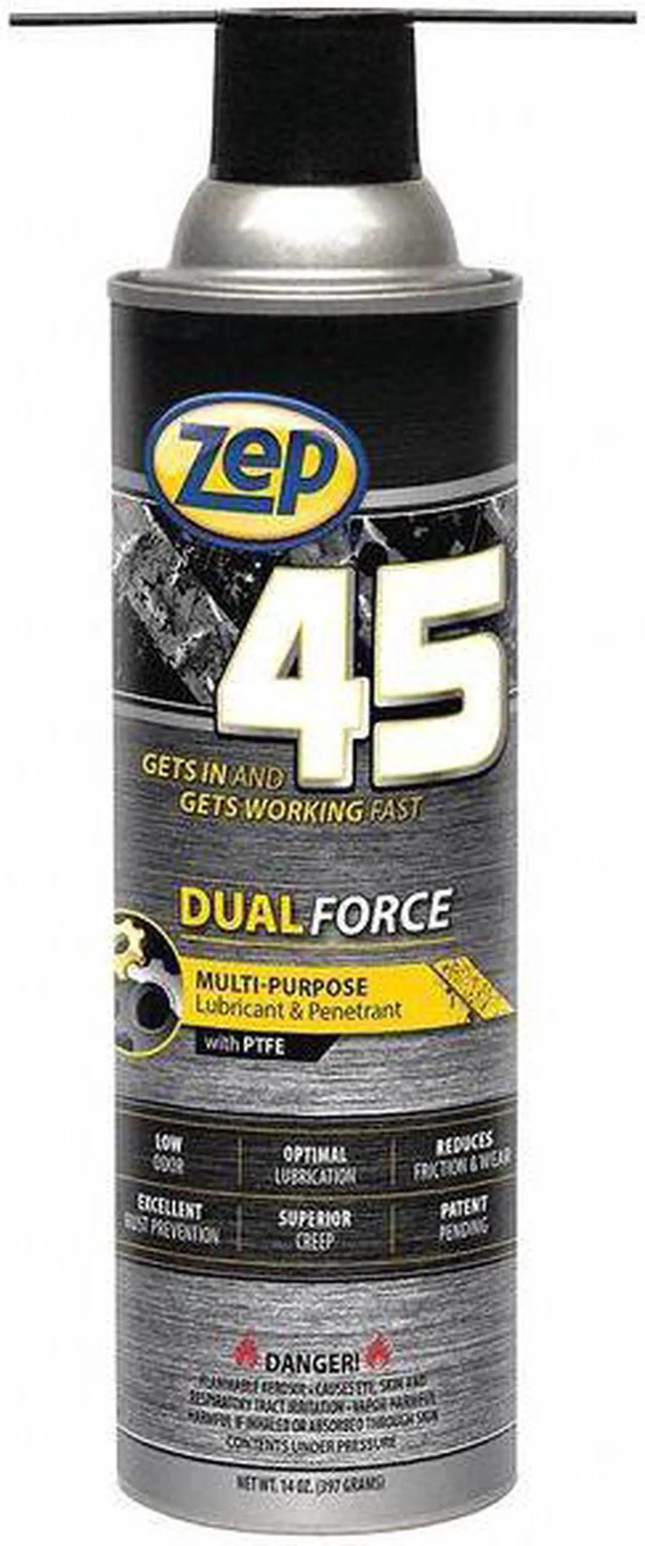 Main image of ZEP 374301 Zep 45 DualForce, Lubricant, 20n14, PK12
