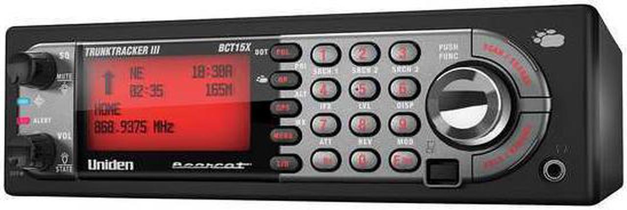 Alt view image 9 of 17 - UNIDEN BCT15X Mobile Scanner,Analog,9000 Channels