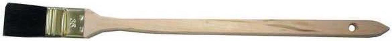 Main image of ZORO SELECT 6NCF0 2-1/2" Bent Radiator Paint Brush, Synthetic Bristle, Wood