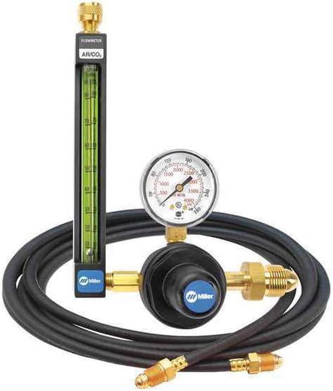 Main image of MILLER ELECTRIC 22-80-580-6 Flowmeter Regulator,Brass,Medium Duty