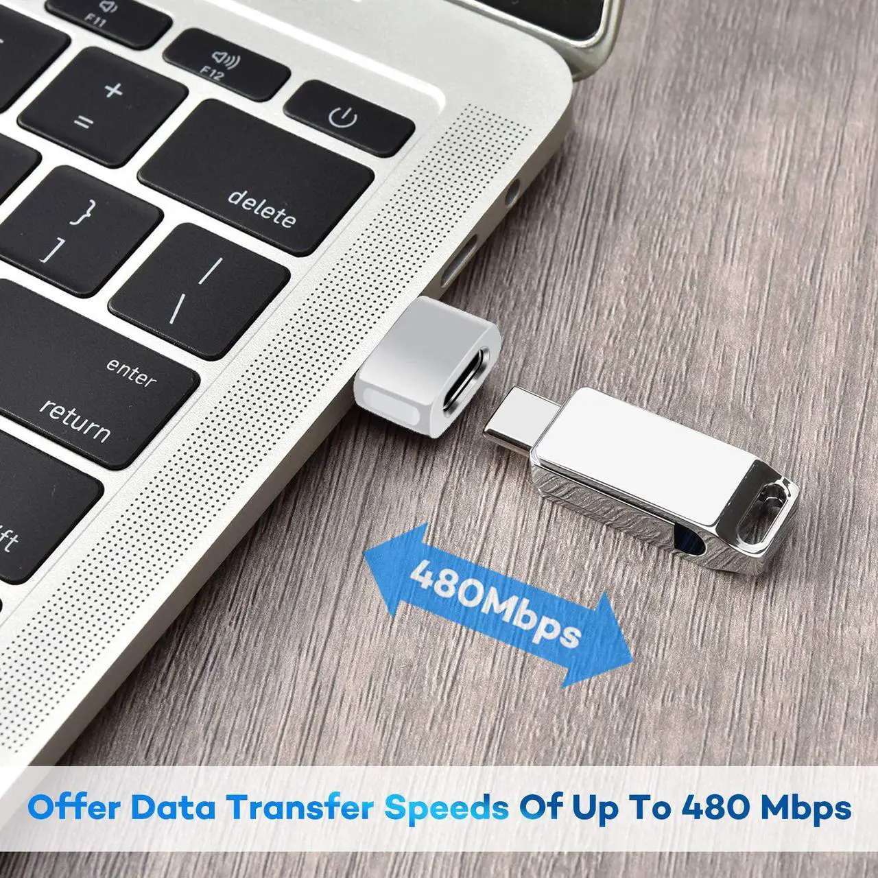 Alt view image 5 of 6 - iPhone 16 15 Pro Max Car Charger Adapter 3Pack USB to USB C Converter Type-C Female to A Male for New iPhone 14 Plus Apple Watch 10 iWatch 8 Airpods 4 iPad Mini 7 Air  Galaxy S24 A54
