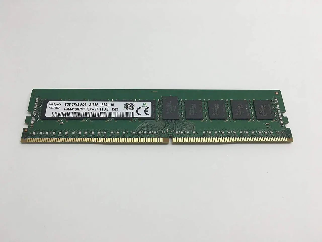 Main image of Hynix Server Memory 8GB PC4-17000 DDR4-2133MHz ECC Registered CL15 288-Pin DIMM 1.2V Dual Rank Memory Module Mfr P/N HMA41GR7MFR8N-TF