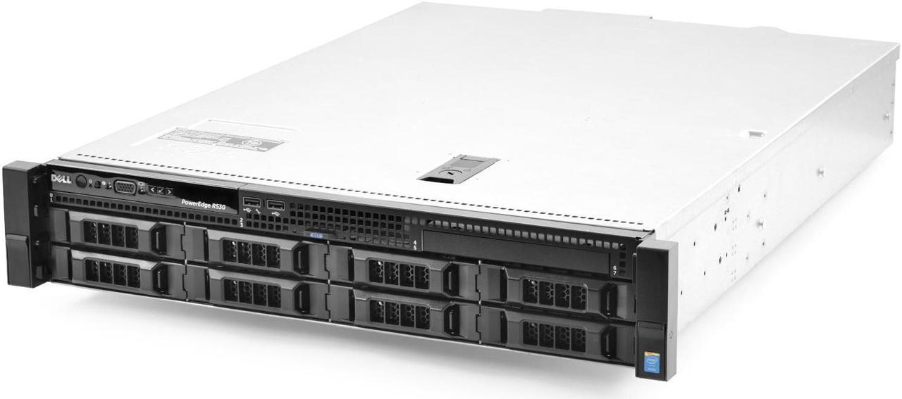 Alt view image 2 of 5 - Dell PowerEdge R530 Server 2x E5-2680v3 2.50Ghz 24-Core 128GB H730 8x Caddies