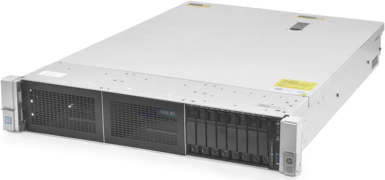 Alt view image 2 of 5 - HP ProLiant DL380 G9 Server 2.60Ghz 20-Core 96GB 1x 200GB SSD 5x 600GB