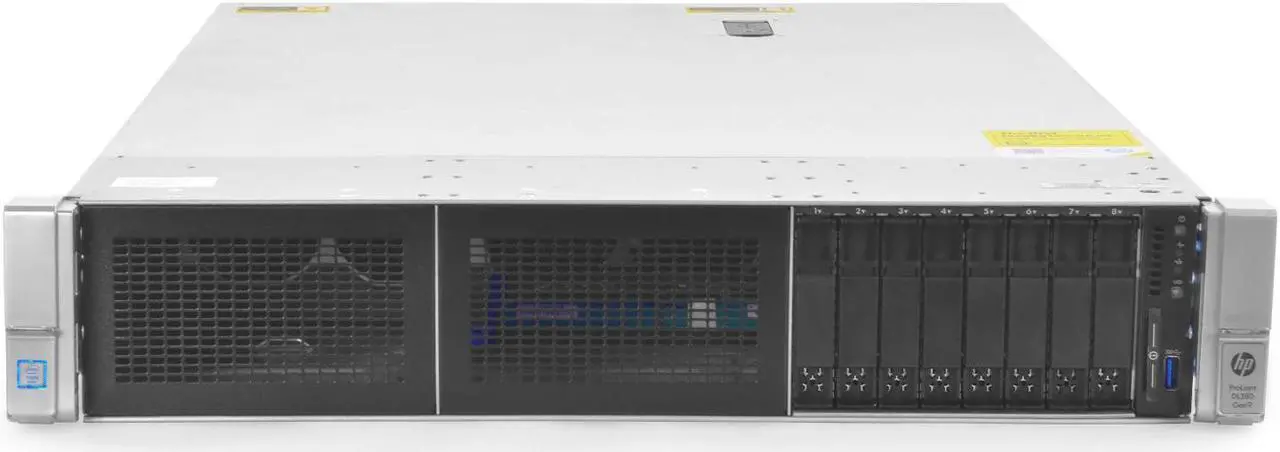 Alt view image 3 of 5 - HP ProLiant DL380 G9 Server 2.60Ghz 20-Core 96GB 1x 200GB SSD 5x 600GB