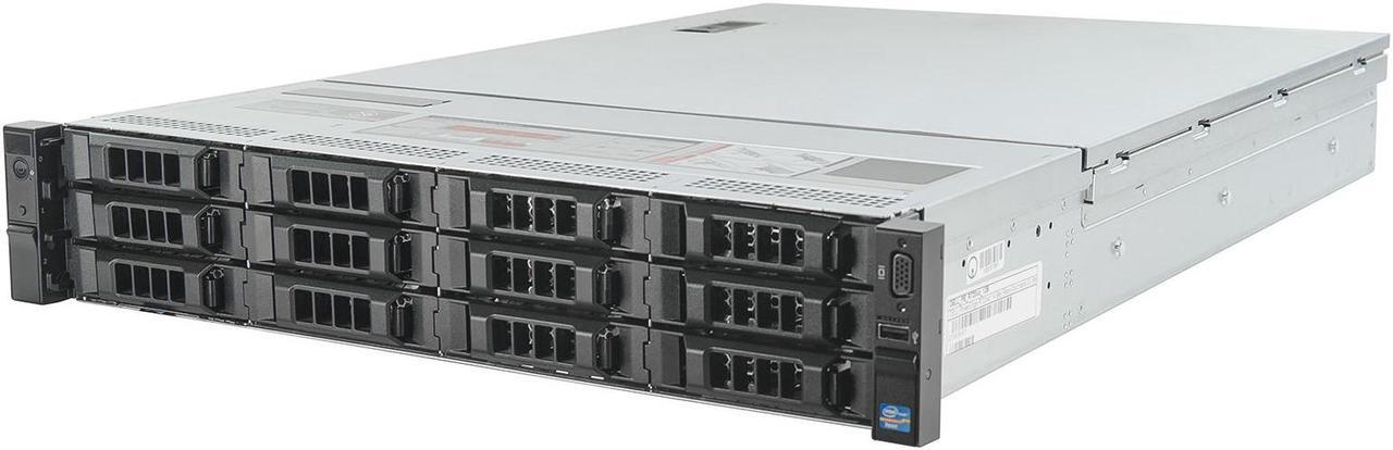 Alt view image 2 of 10 - Dell PowerEdge R720xd Server 2x E5-2620v2 2.10Ghz 12-Core 128GB 3x 2TB H710P
