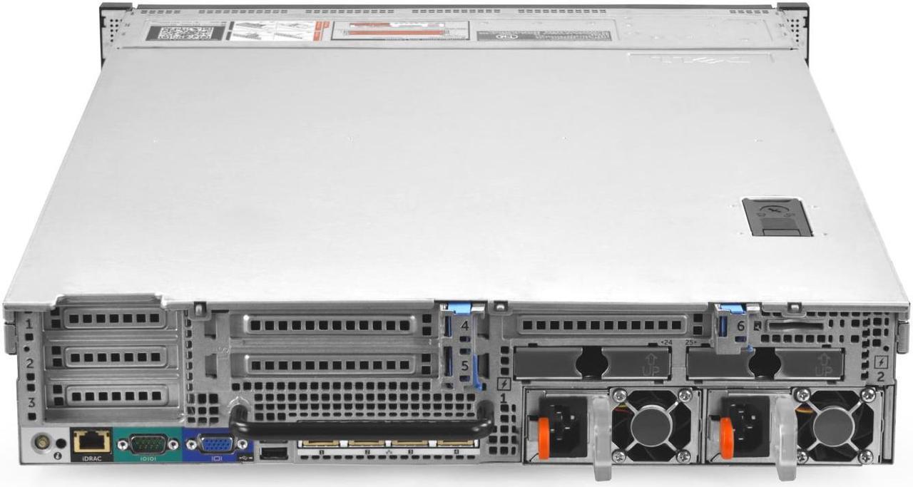 Alt view image 4 of 5 - Dell PowerEdge R720xd Server 2x E5-2670 2.60Ghz 16-Core 128GB 12x 1TB H310