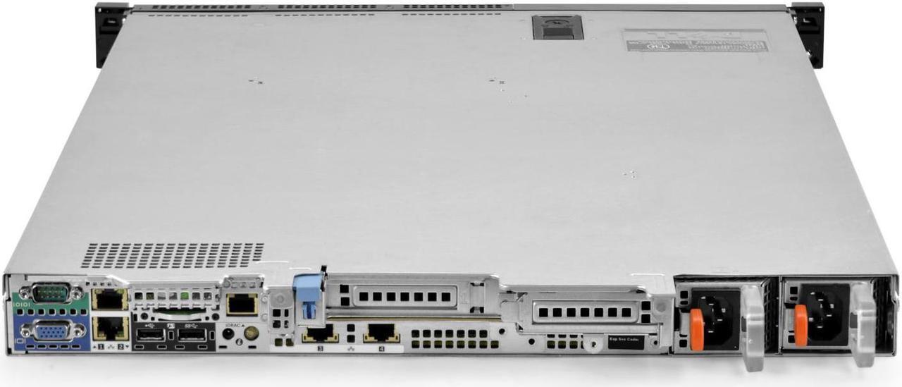 Alt view image 4 of 5 - Dell PowerEdge R430 Server 2x E5-2630v3 2.40Ghz 16-Core 64GB 8x 512GB SSD H730
