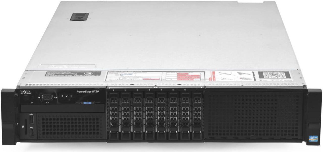 Alt view image 3 of 5 - Dell PowerEdge R720 Server 2.20Ghz 20-Core 144GB 2x NEW 1TB SSD H710P Rails