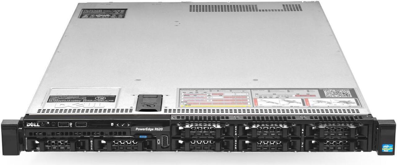 Alt view image 3 of 5 - Dell PowerEdge R620 Server 3.00Ghz 20-Core 128GB 2x NEW 500GB SSD H710 Rails
