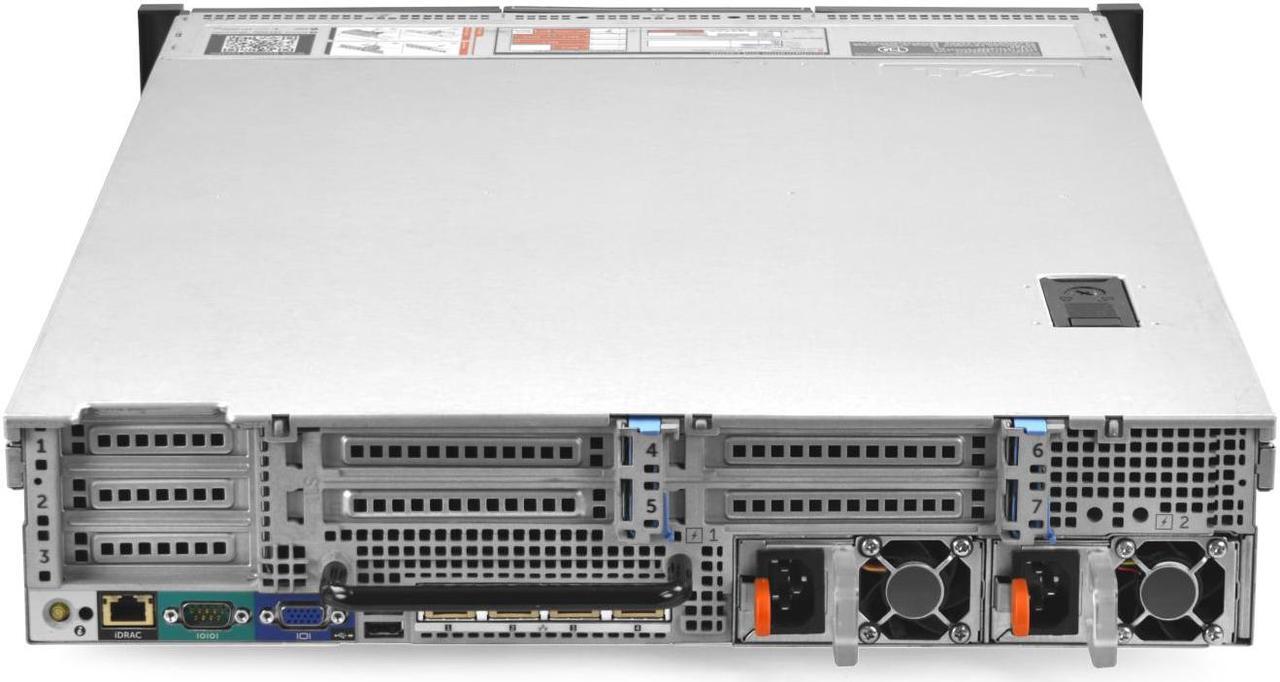 Alt view image 4 of 5 - Dell PowerEdge R720 Server 2.20Ghz 20-Core 144GB 2x NEW 1TB SSD H710P Rails