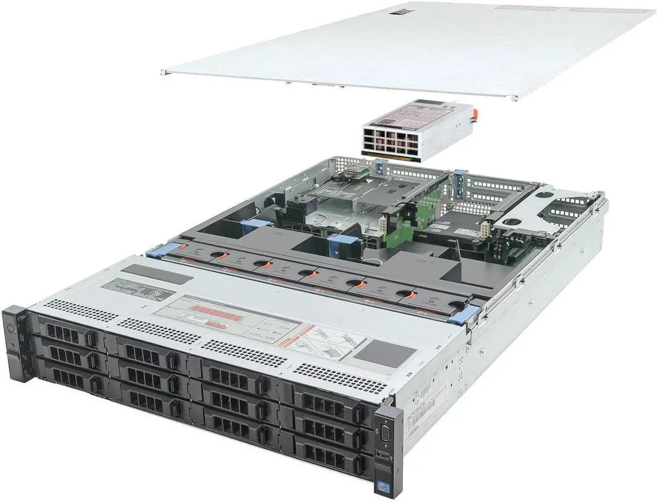 Main image of Dell PowerEdge R720xd Server 2x E5-2680v2 2.80Ghz 20-Core 48GB H310