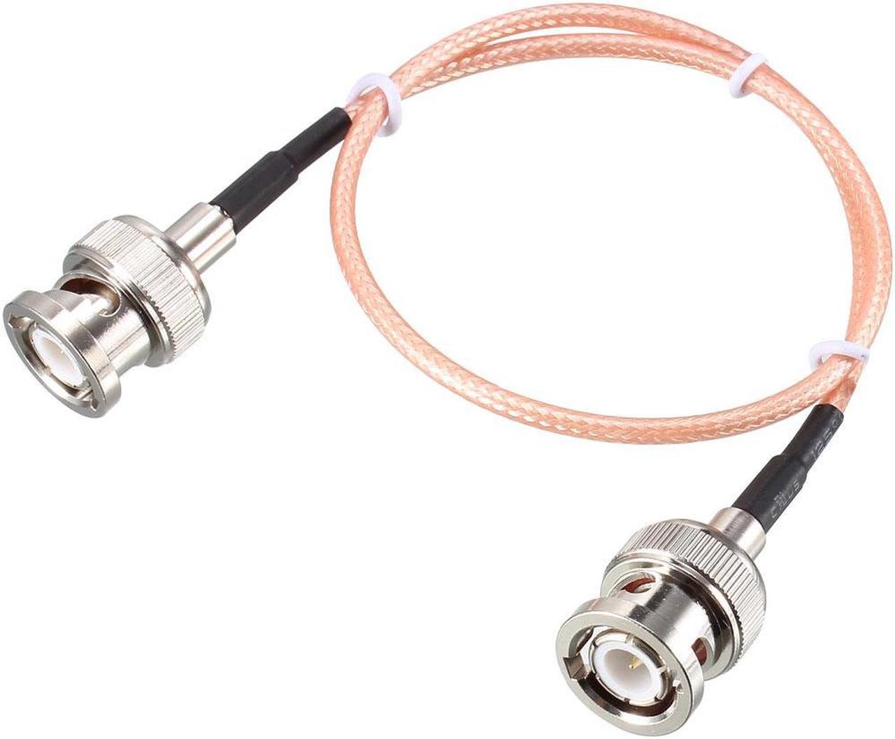 BNC Male to BNC Male Coax Cable RG316 Low Loss RF Coaxial Cable 50 ohm 1 ft