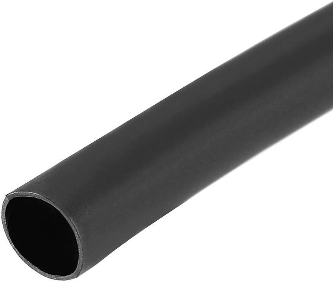 Heat Shink Tubing, 3/16"(4.8mm) Dia 8.9mm Flat Width 3:1 Ratio Shrinkable Tube Cable Sleeve 5m - Black