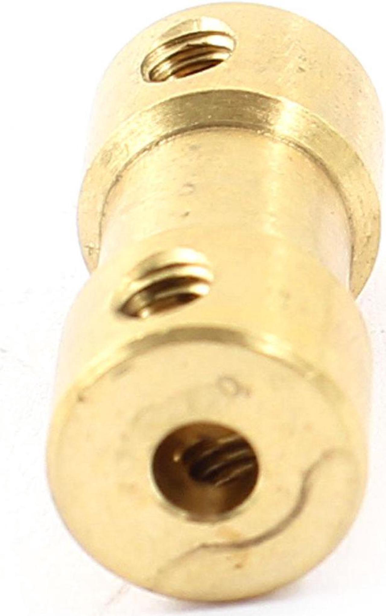 Alt view image 2 of 2 - 3mm x 4mm RC Model Toy Brass Motor Shaft Coupling Connector Adapter Joint