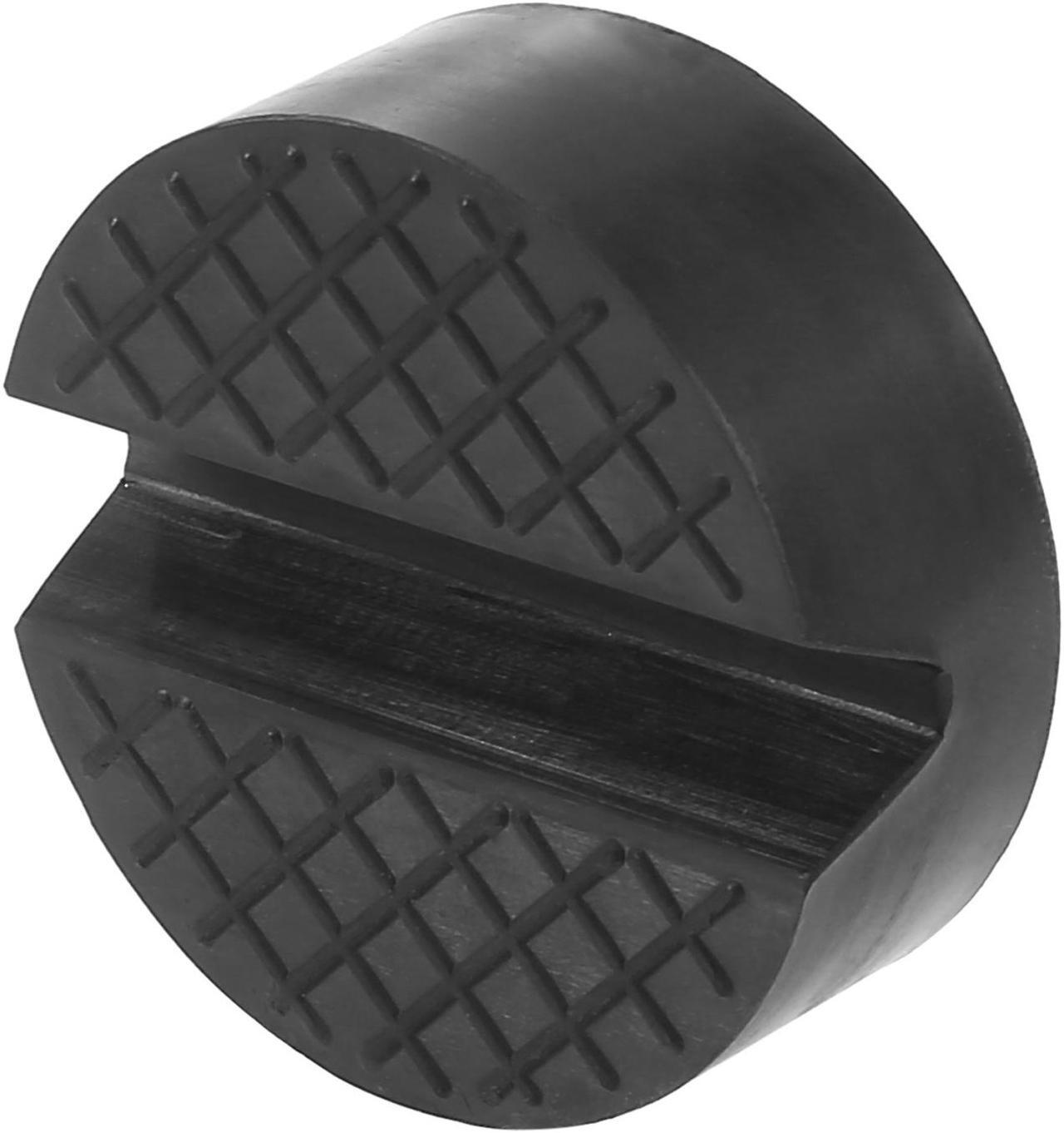Alt view image 5 of 6 - 2pcs Universal Car Jack Pad Stand Slotted Puck Support Frame Rail Pinch Weld Protector Rubber