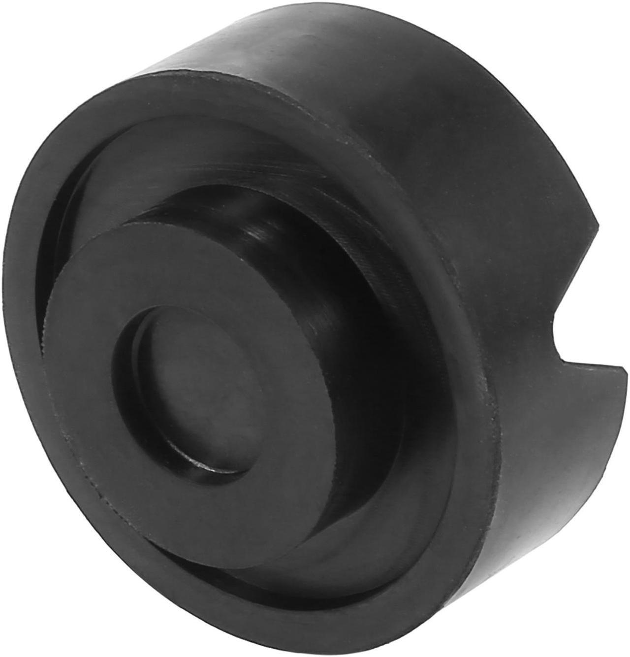 Alt view image 6 of 6 - 2pcs Universal Car Jack Pad Stand Slotted Puck Support Frame Rail Pinch Weld Protector Rubber