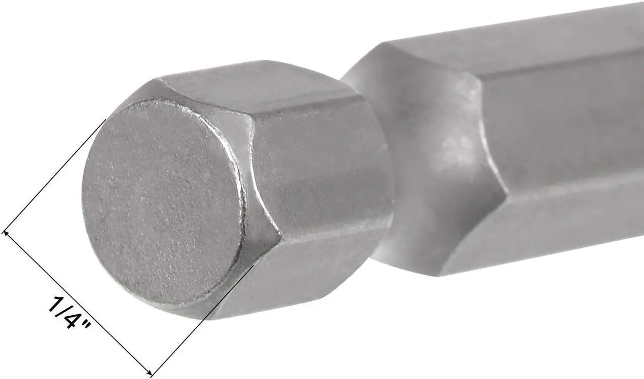 Alt view image 4 of 5 - 12 Pcs Phillips Screwdriver Bit Set, 1/4" Hex Shank Magnetic PH00 - PH2 Cross Drill Bits, 2" Long S2 Steel