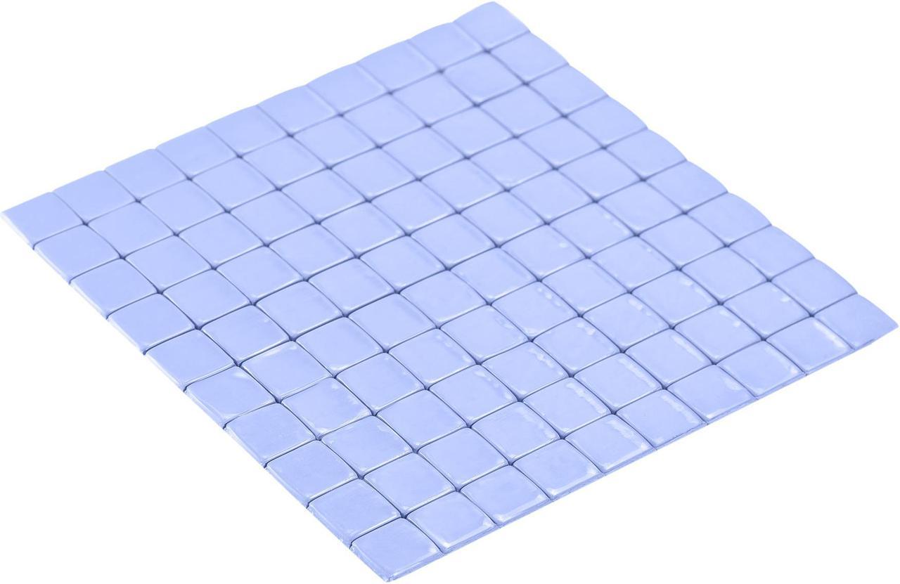 Soft Silicone Thermal Conductive Pads 10mmx10mmx0.5mm Heatsink for Cooling Components Blue Pack of 100