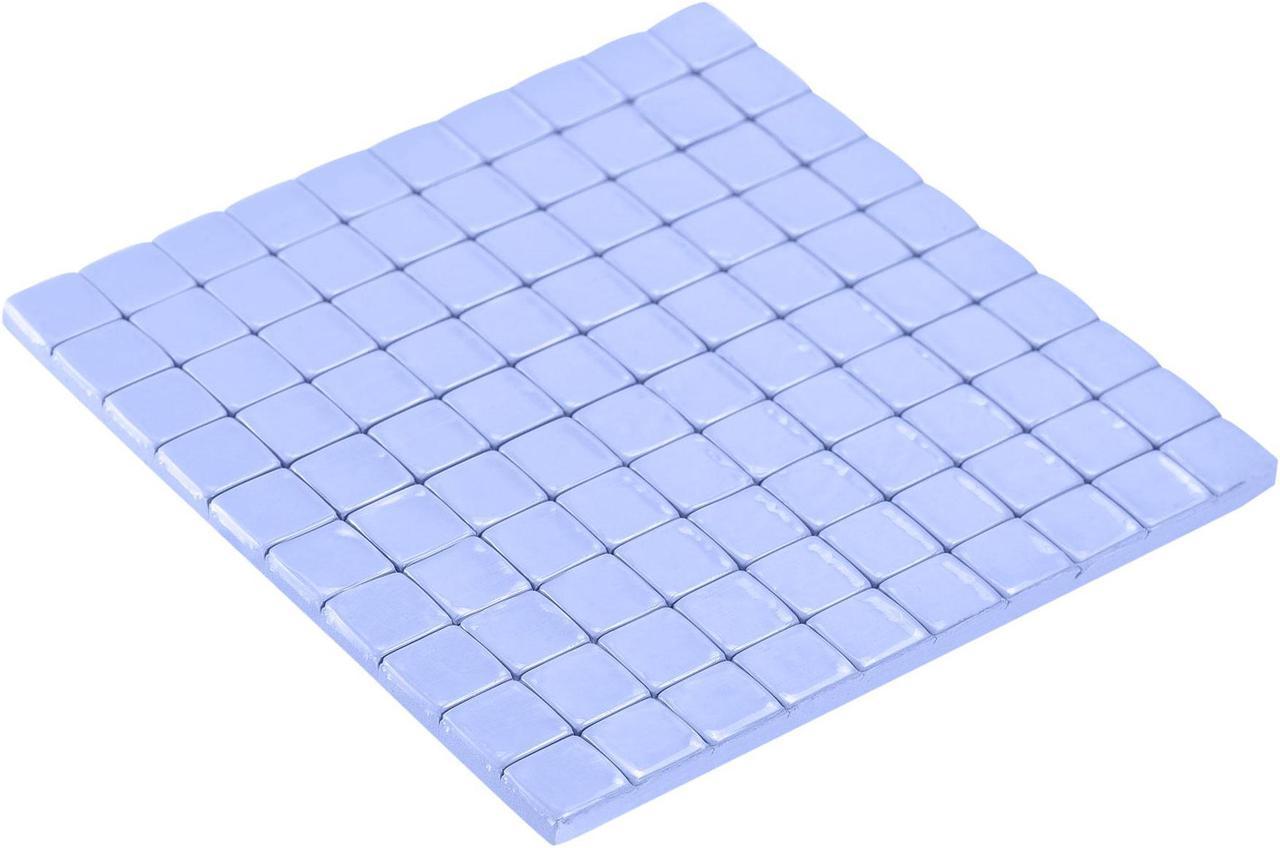 Soft Silicone Thermal Conductive Pads 10mmx10mmx3mm Heatsink for Cooling Components Blue Pack of 100