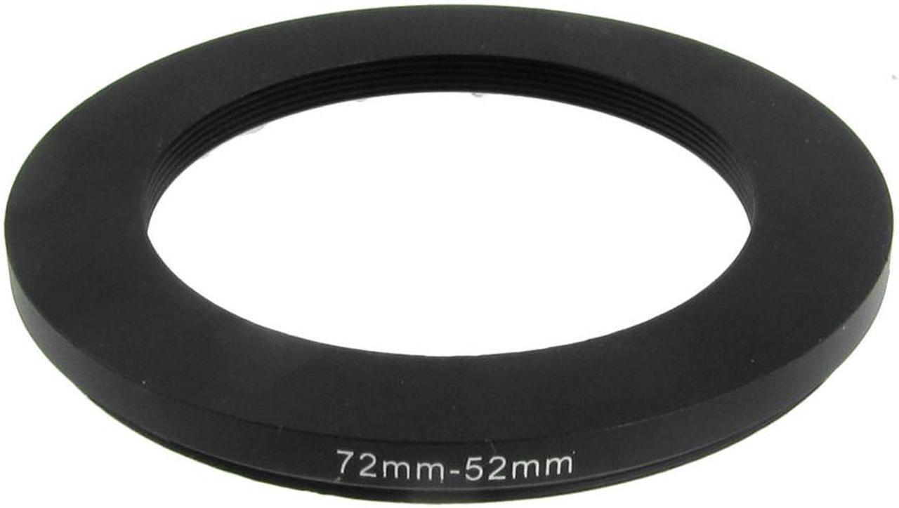 Unique Bargains Camera Parts 72mm-52mm Lens Filter Step Down Ring Adapter Black