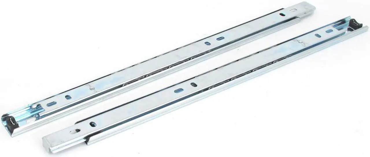 Main image of 2pcs 13" Side Mount Ball Bearing Cabinet Keyboard Tray Drawer Slides