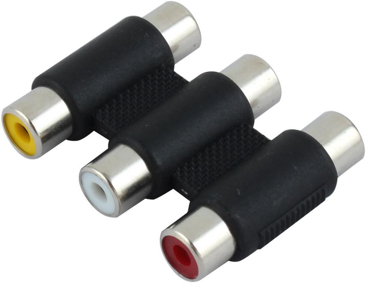 Main image of Unique Bargains Female to Female F/F RCA AV Coupler Joiner Cable Adapter Component