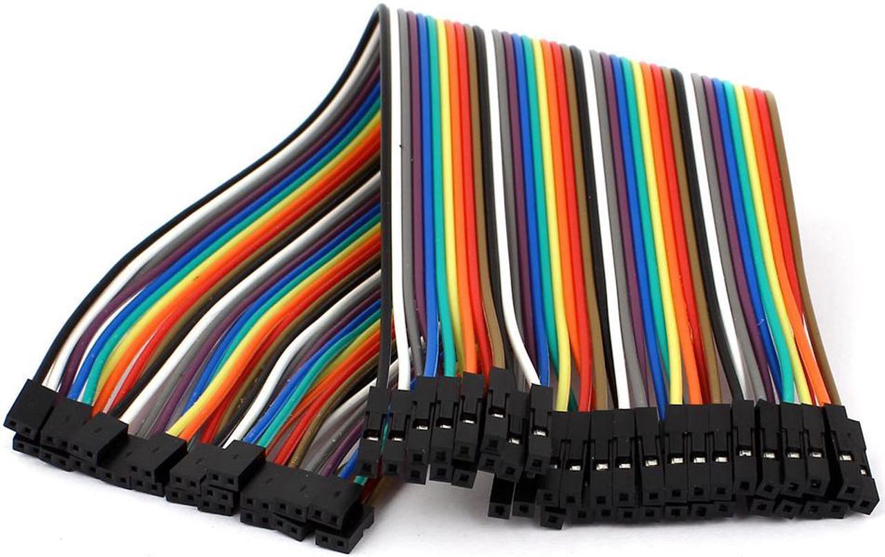 Main image of 2.0mm Female to 2.54mm Female 2P-1P 40 Pin Wire Connector Cable 20cm for Arduino