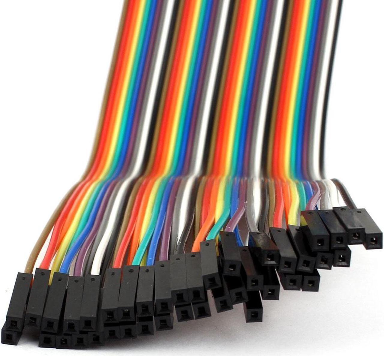Alt view image 2 of 2 - 2.0mm Female to 2.54mm Female 2P-1P 40 Pin Wire Connector Cable 20cm for Arduino