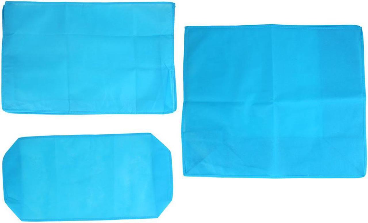 Blue Dustproof Shield Cover Set for 22" LCD Computer