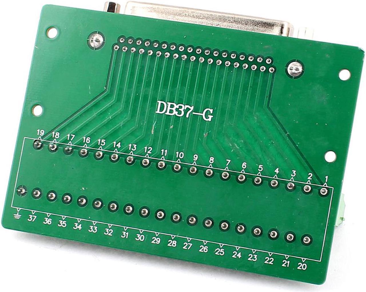 Alt view image 3 of 3 - DB37 D-SUB Female Adapter to 37 Pin Terminal Dual Row Screw Breakout Board