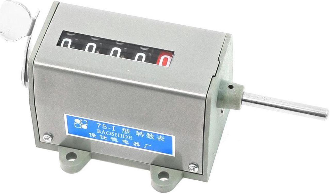 Clockwise Increase 5-Digit Rotation Rotary Counter Count