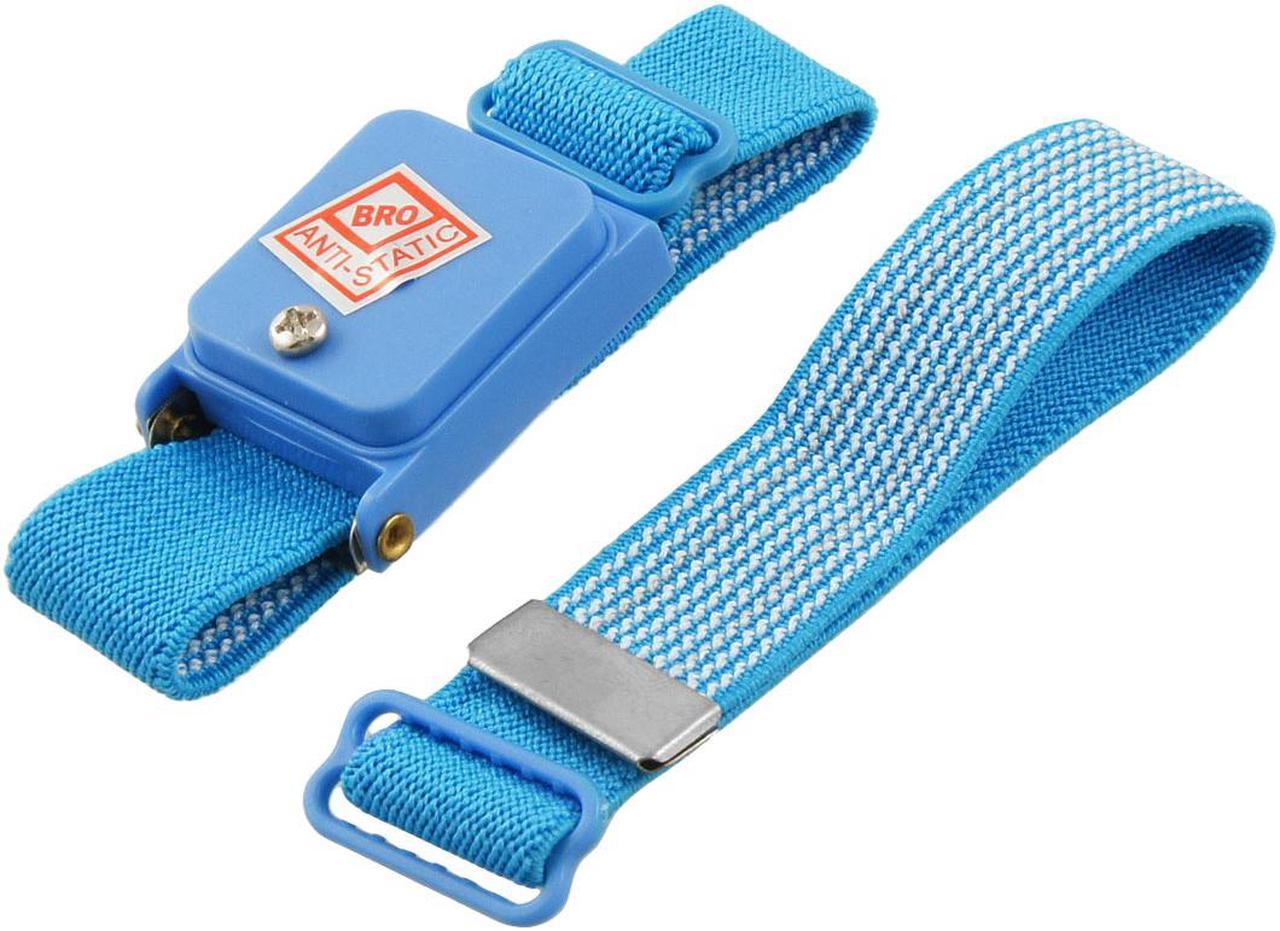 Cordless Wireless Anti Static Discharge Band Ground Wrist Strap Sky Blue