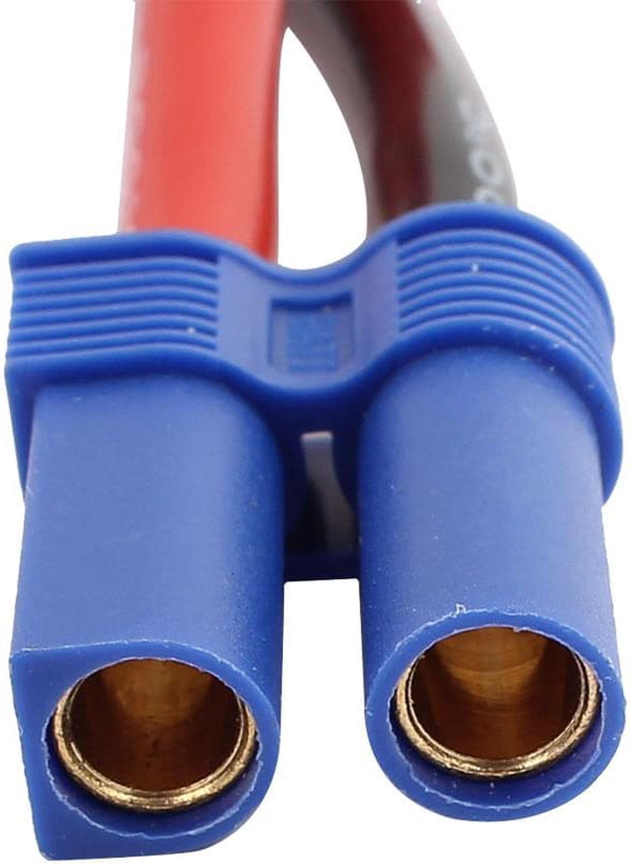 Alt view image 2 of 3 - 3pcs EC5 Connector Emergency Jumper Cable Alligator Clamps Booster Battery Clips