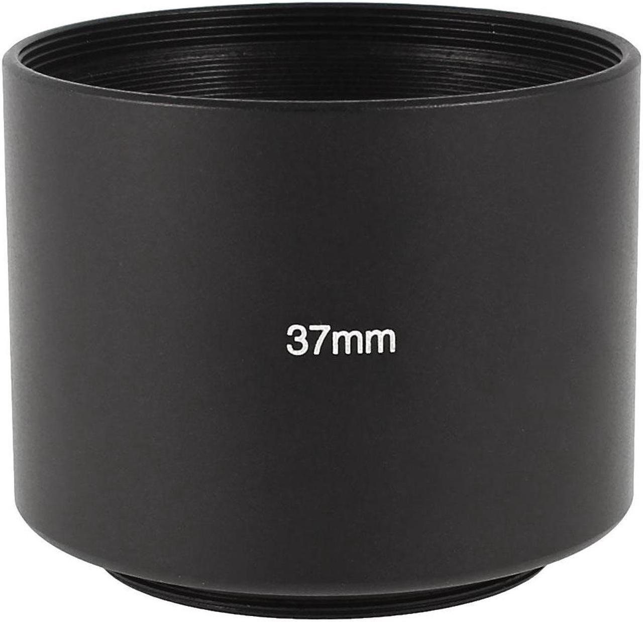 Anti Reflective 37mm Threaded Lens Shade Hood for Digital Camera