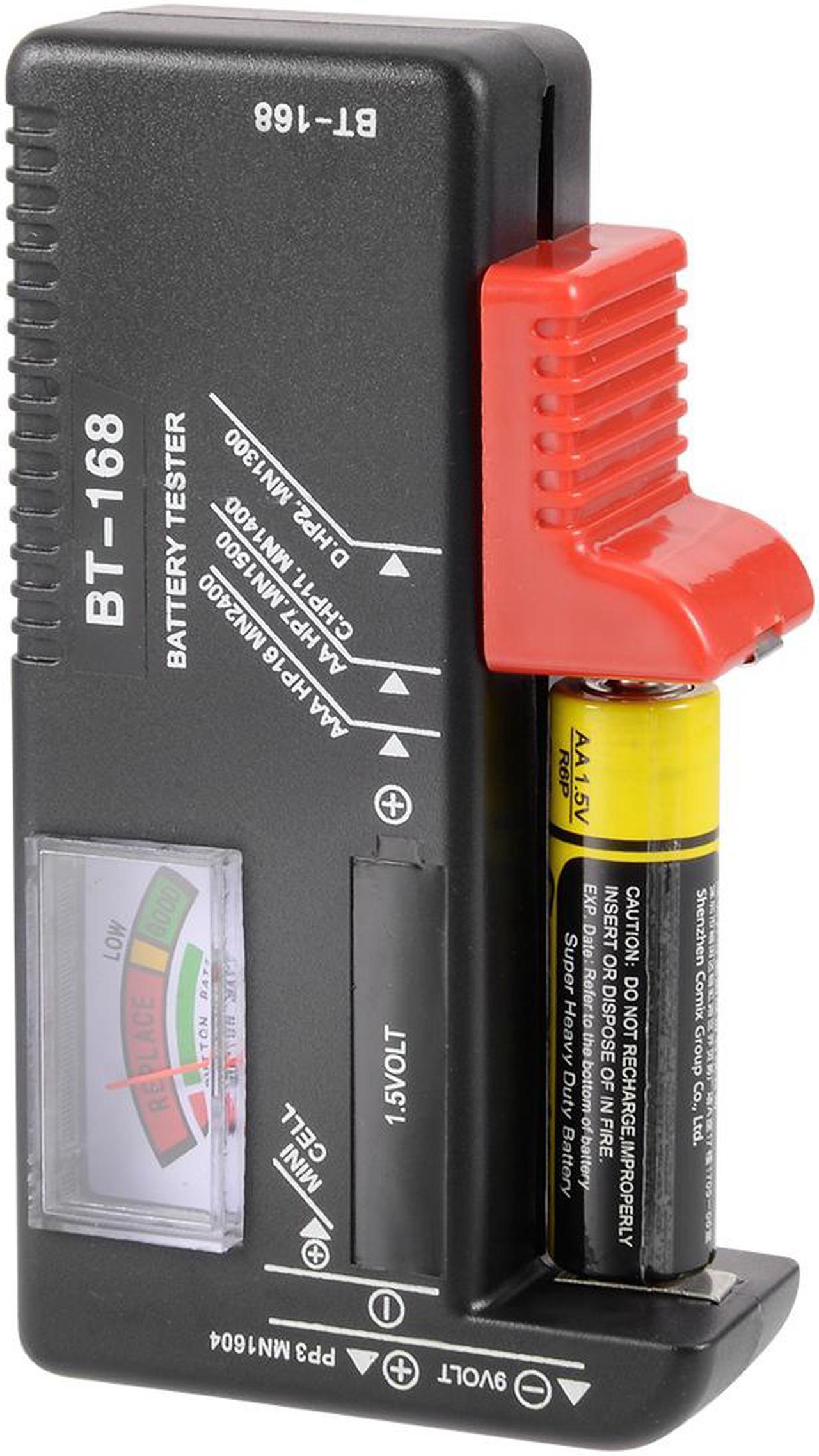 Alt view image 4 of 4 - Unique Bargains BT168 Universal Battery Checker Tester for AA AAA C D 9V Button Cell Batteries