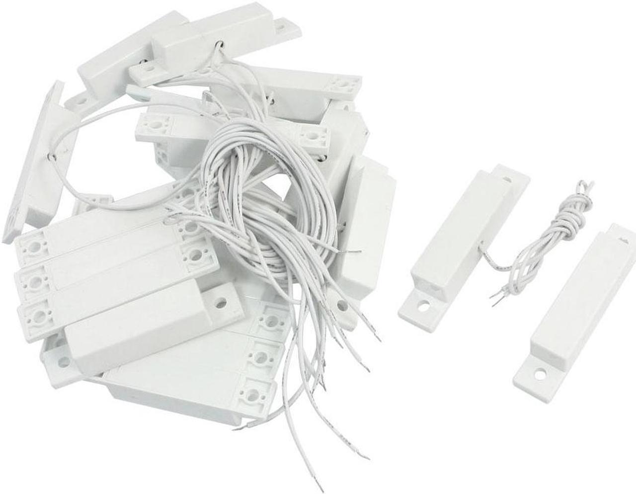 Main image of Unique Bargains 10 Sets NO Normally Open Security Magnetic Door Contact Reed Switch 15-25mm