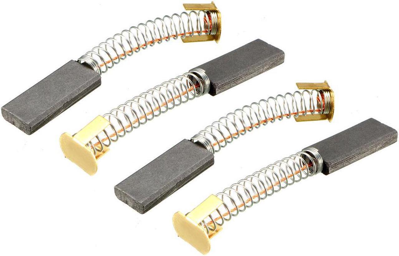 Carbon Brushes for Electric Motors 21mm x 9mm x 3.5mm Replacement Part Set of 4