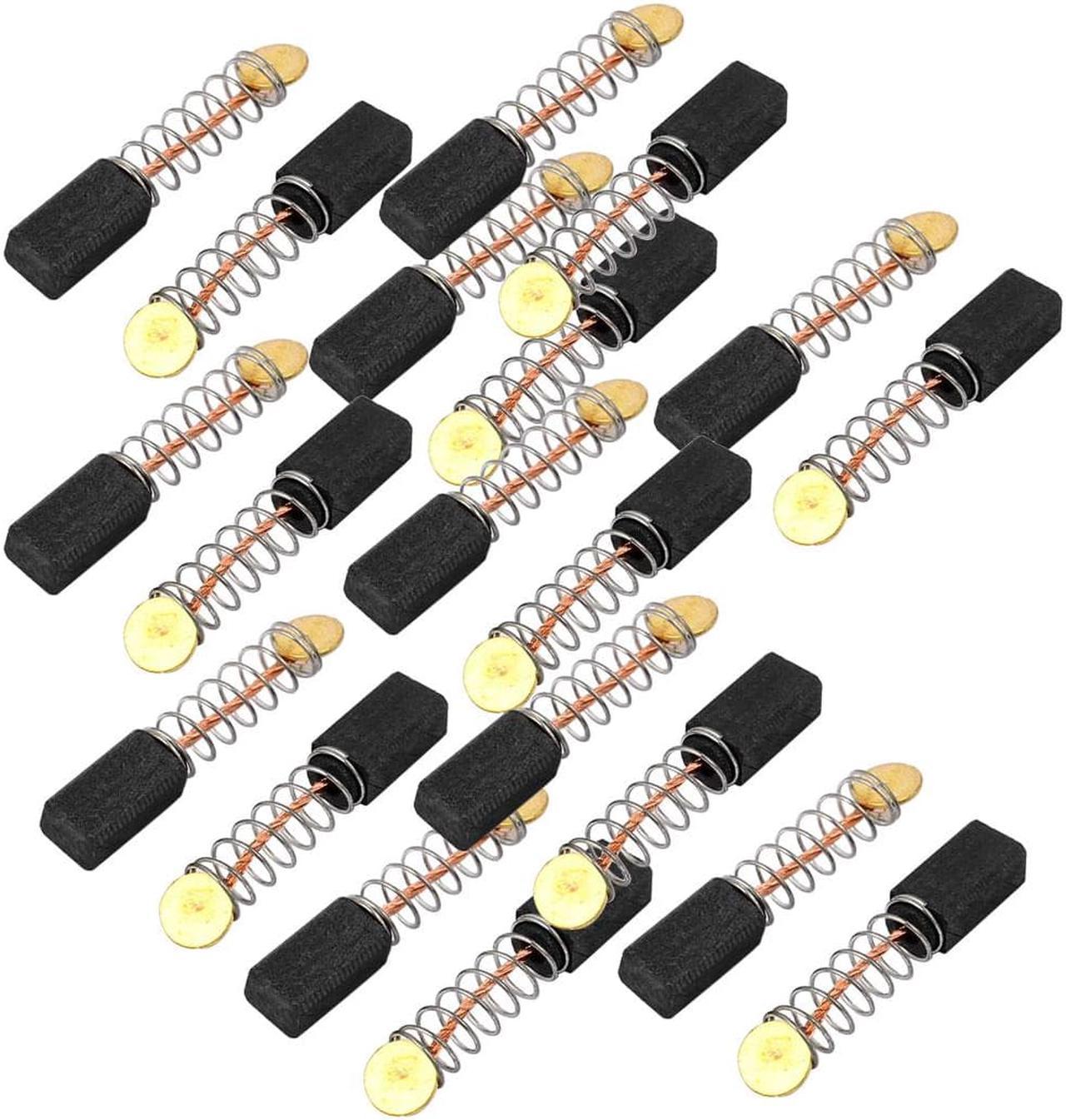 10 Pairs 9x5x4mm Carbon Brushes Power Tool for Electric Hammer Drill Motor