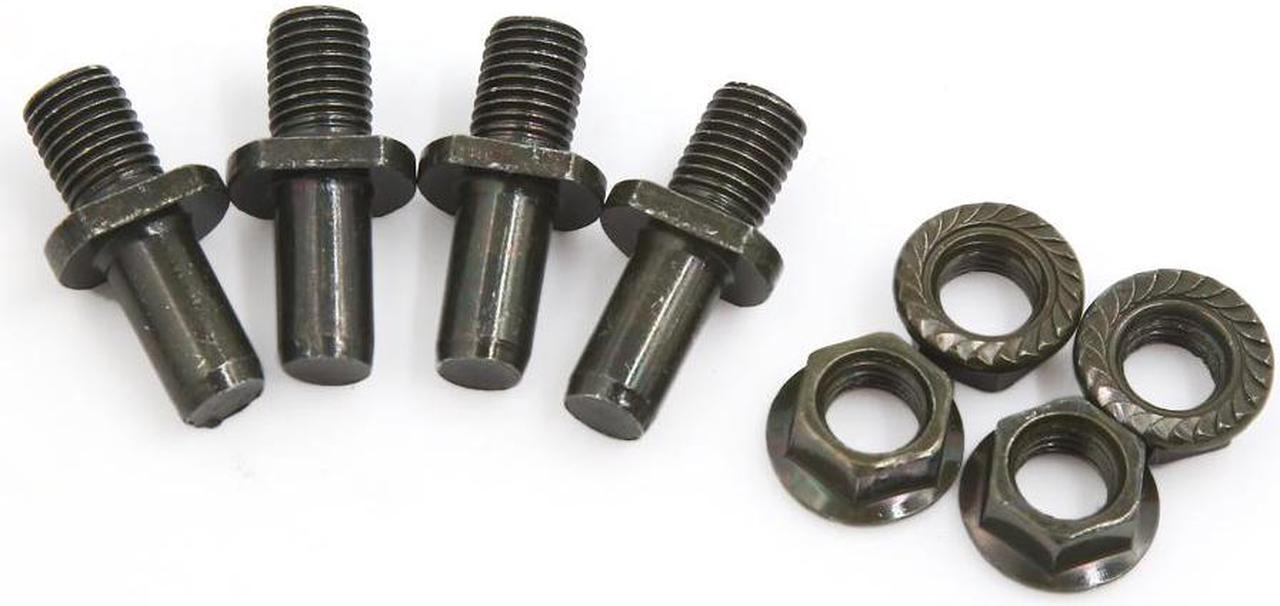 4 Pair Dark Green Metal Motorbike Rear Driven Sprocket Screw Bolts for CG125