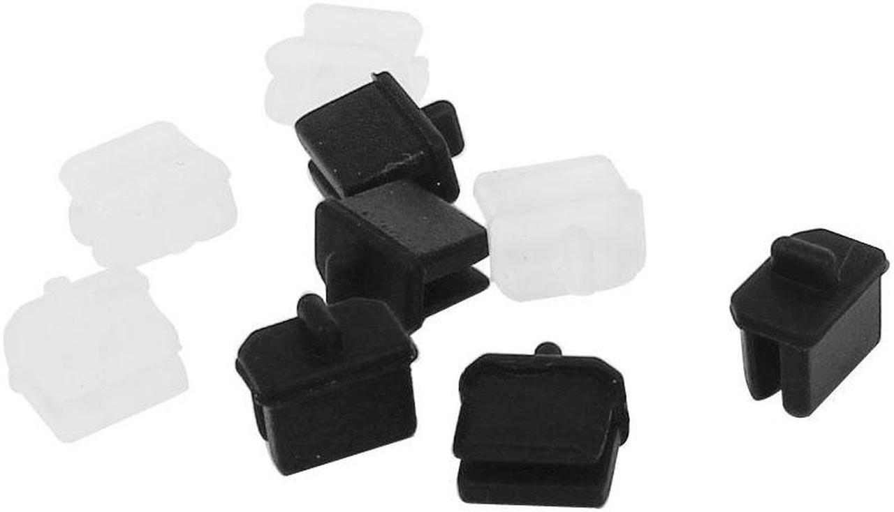 10Pcs White Black Anti Dust Cover Cap Protector for Mini Displayport Thunderbolt