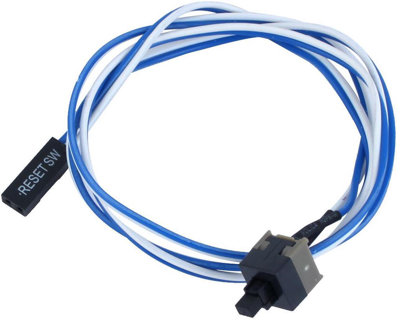 Unique Bargains 20.5" Length Power Button Switch SW Motherboard Cable for Computer