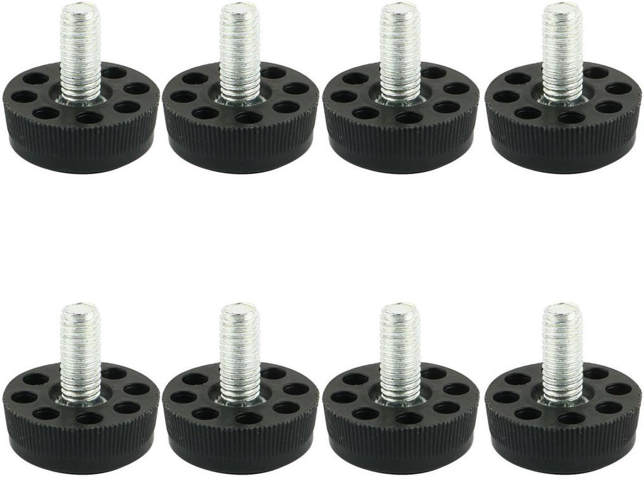 Chair Table Sofa Adjustable Screw On Leveling Glide Feet 30 x M8 x 17 8pcs